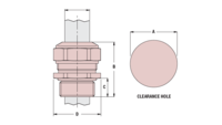 METALLIC CORD GRIP 3/8 NPT